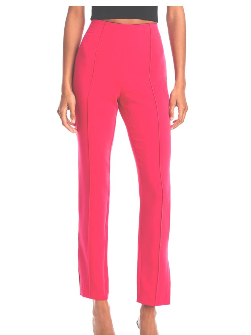 Cinq à Sept Brianne Pants In Pink Azalea Career Effortless Barbiecore Dopamine